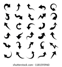Arrow Shape Vector Set