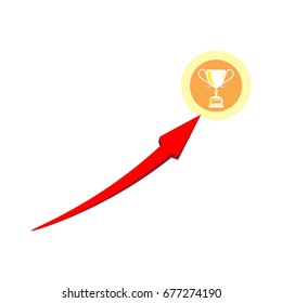 arrow shows up for the Cup