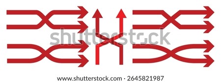 Arrow Shuffle icon, vector illustration for web mobile application. Flat, Metro, Simple design style.