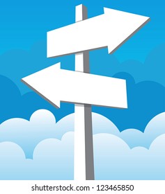 arrow sign