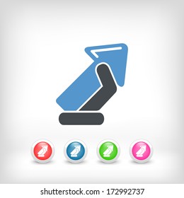 Arrow sign icon