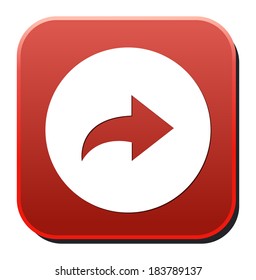 Arrow sign icon