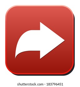 Arrow sign icon