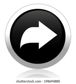 Arrow sign icon