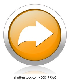 Arrow sign icon