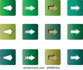 Arrow sign icon