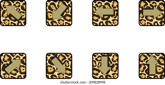 Arrow sign icon