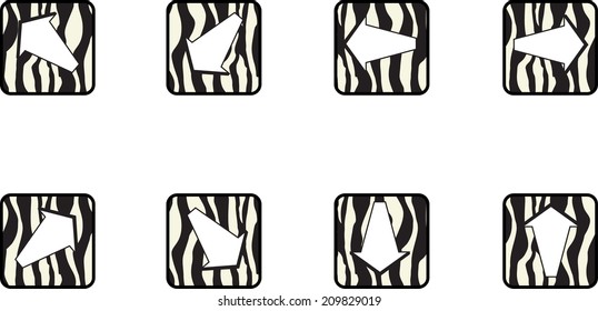 Arrow sign icon
