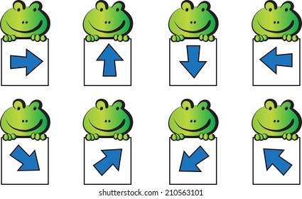 Arrow sign icon