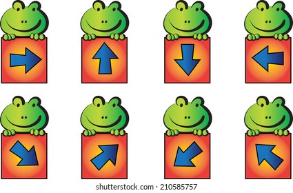 Arrow sign icon
