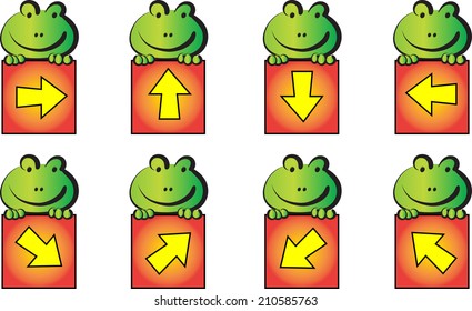Arrow sign icon