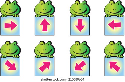 Arrow sign icon