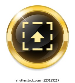 Arrow sign icon