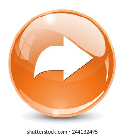 Arrow sign icon