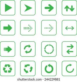Arrow sign icon