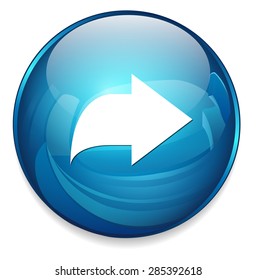Arrow sign icon
