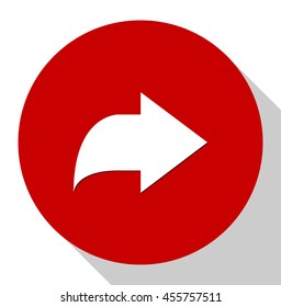 Arrow sign icon
