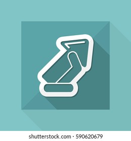 Arrow sign icon