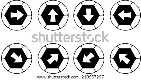 Arrow sign icon