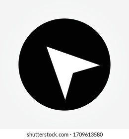 símbolo de flecha icono diseño vectorial