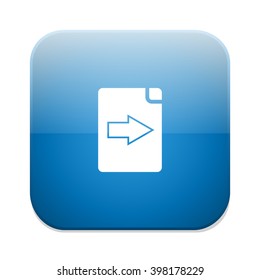 Arrow sign icon. Next button. Navigation symbol.