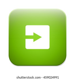 Arrow sign icon. Next button. Navigation symbol.