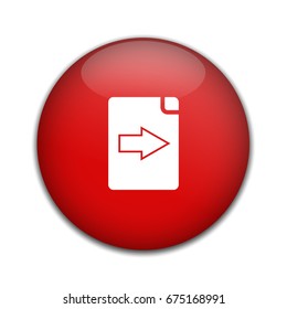 Arrow sign icon. Next button. Navigation symbol.