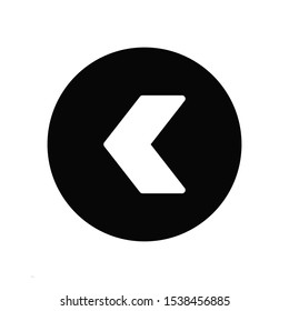 arrow sign in icon trendy flat design