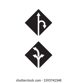 Arrow sign icon Vector Illustration design Logo template