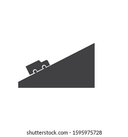 Arrow sign icon Vector Illustration design Logo template