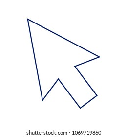 Arrow sign illustration. Vector. Flat style black icon on white.