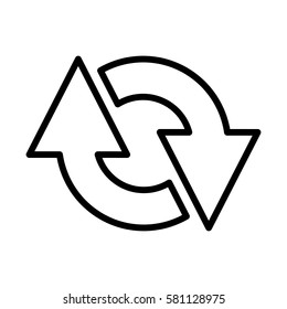 arrow sign isolated icon