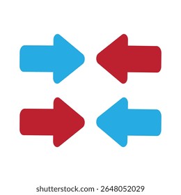Arrow, sign, left arrow, right arrow, top, symbol eps10