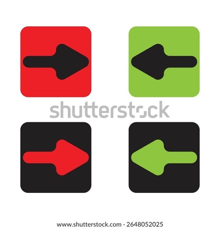 Arrow, sign, left arrow, right arrow, top, symbol eps10