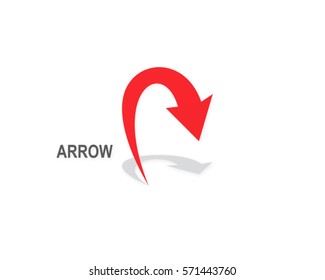 arrow sign logo