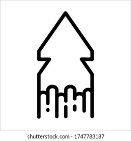 ARROW UP SIGN, READY TO LAUNCH