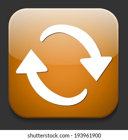 arrow sign reload refresh rotation