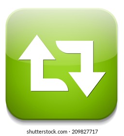 arrow sign reload refresh rotation