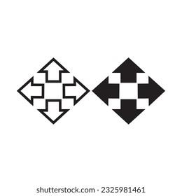 arrow sign right left front back symbols icon editable stroke, sign, symbol outline line button isolated on white