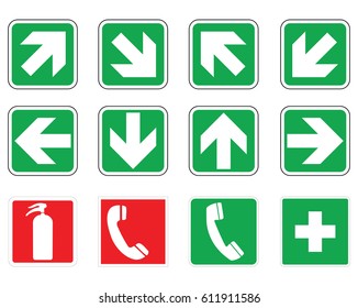 Arrow Sign Set 