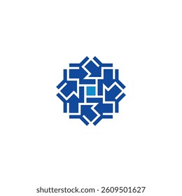 Arrow sign symbol design. Vector