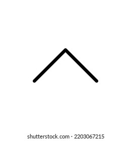 Arrow sign symbol line icon suitable for any purpose