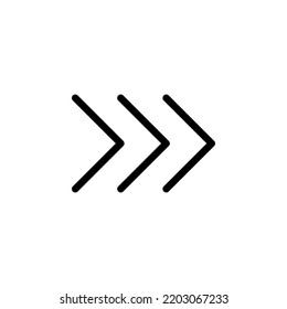 Arrow sign symbol line icon suitable for any purpose