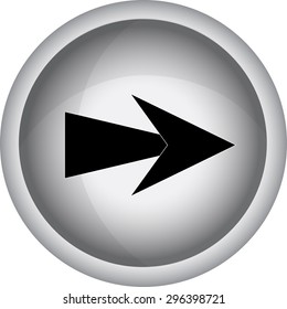 Arrow sign. Vector icon