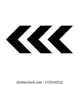 arrow sign vector icon template