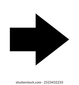 Icono de Vector de signo de flecha para Ilustración vectorial de Web sobre un fondo blanco