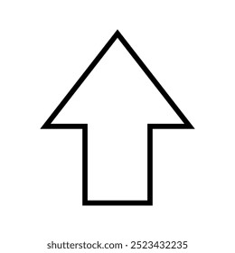 arrow sign vector icon for web vector illustration on a white background
