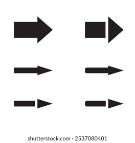 Arrow signs,symbols.It can be used in roads,office,traffic and many places. Arrow icons are commonly used in navigation, direction, and user interface elements, so it's important to make them simple