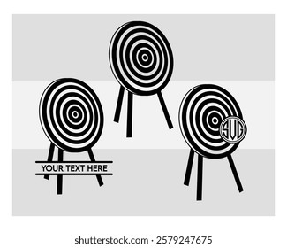  Arrow Silhouette, Archery, Archery Silhouette, Sports, Archery Game, Archery Arrow, Arrow, Target, vector, Clipart, Silhouette, Target  Clipart