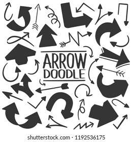 Arrow Silhouette Clip Art Vector Icons